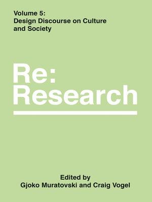 cover image of Design Discourse on Culture and Society